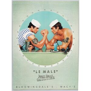 Jean Paul Gaultier Le Male Fragrance Sailor Maritime Nautical Art Print Ad 1998